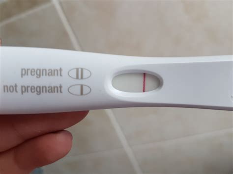 pregnancy test before and after